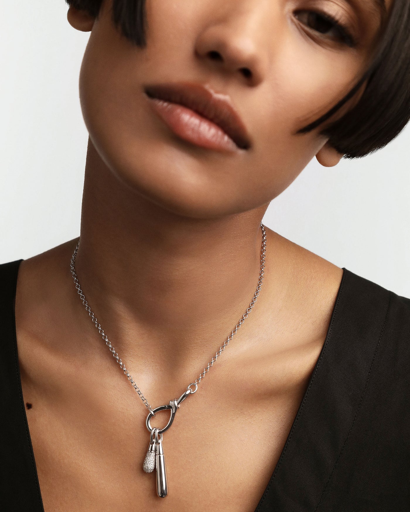 Ciondolo PD PAOLA Ciondolo in Argento Large Drop COB2-784-U