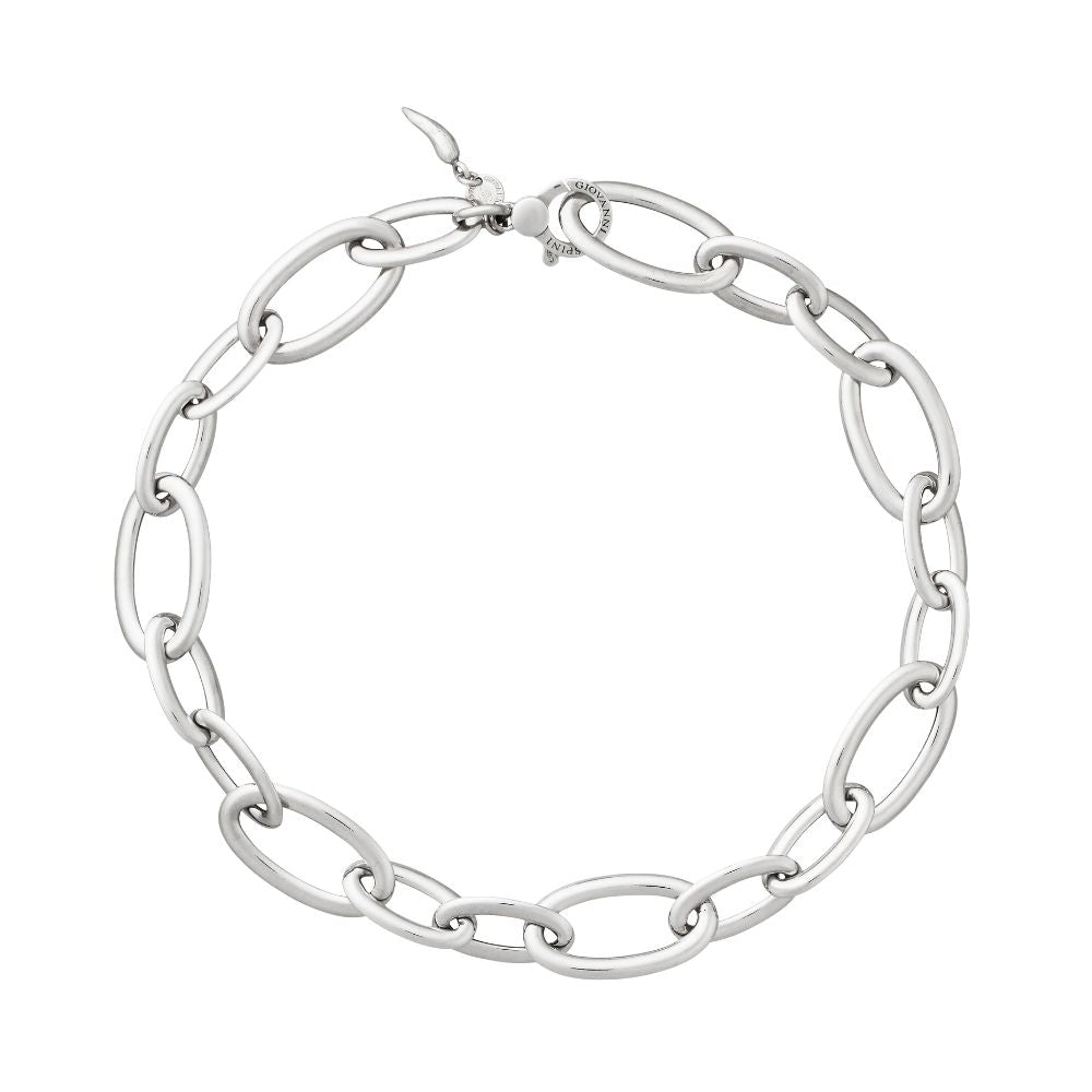 Collana maglia ovale bold Giovanni Raspini 12369