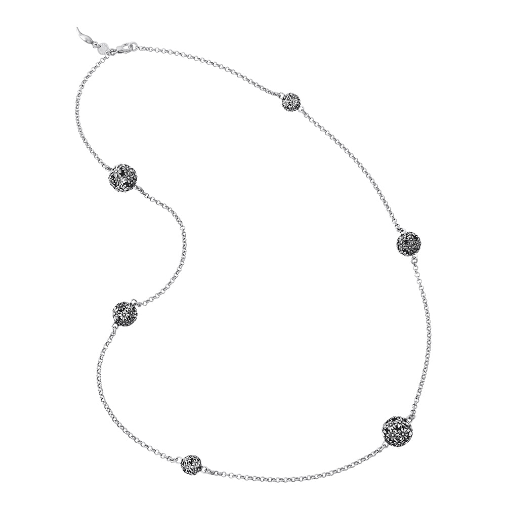 Collana lunga margherite shine Giovanni Raspini 12108