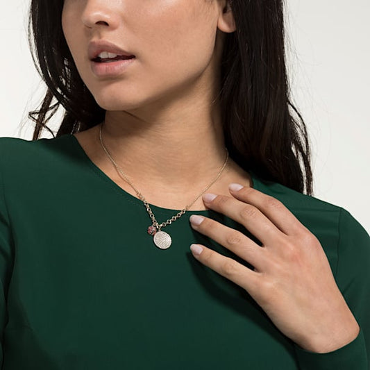 Swarovski Lisabel Coin Pendant Necklace 5498808