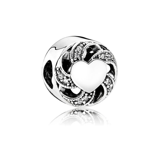 Charm Pandora Cuore & Nastro 791976CZ