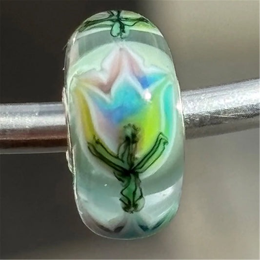 Bead Trollbeads Tulipani Arcobaleno TGLBE-20439