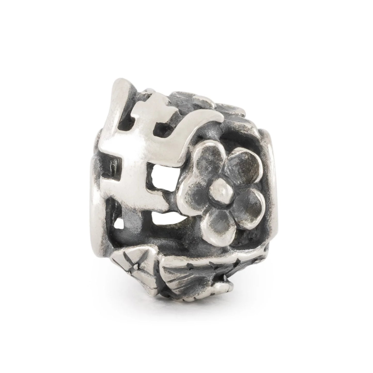 Silver Bead Ring Butterfly in Flight THUN by Trollbeads® - I Love Freedom TAGBE-10242EC