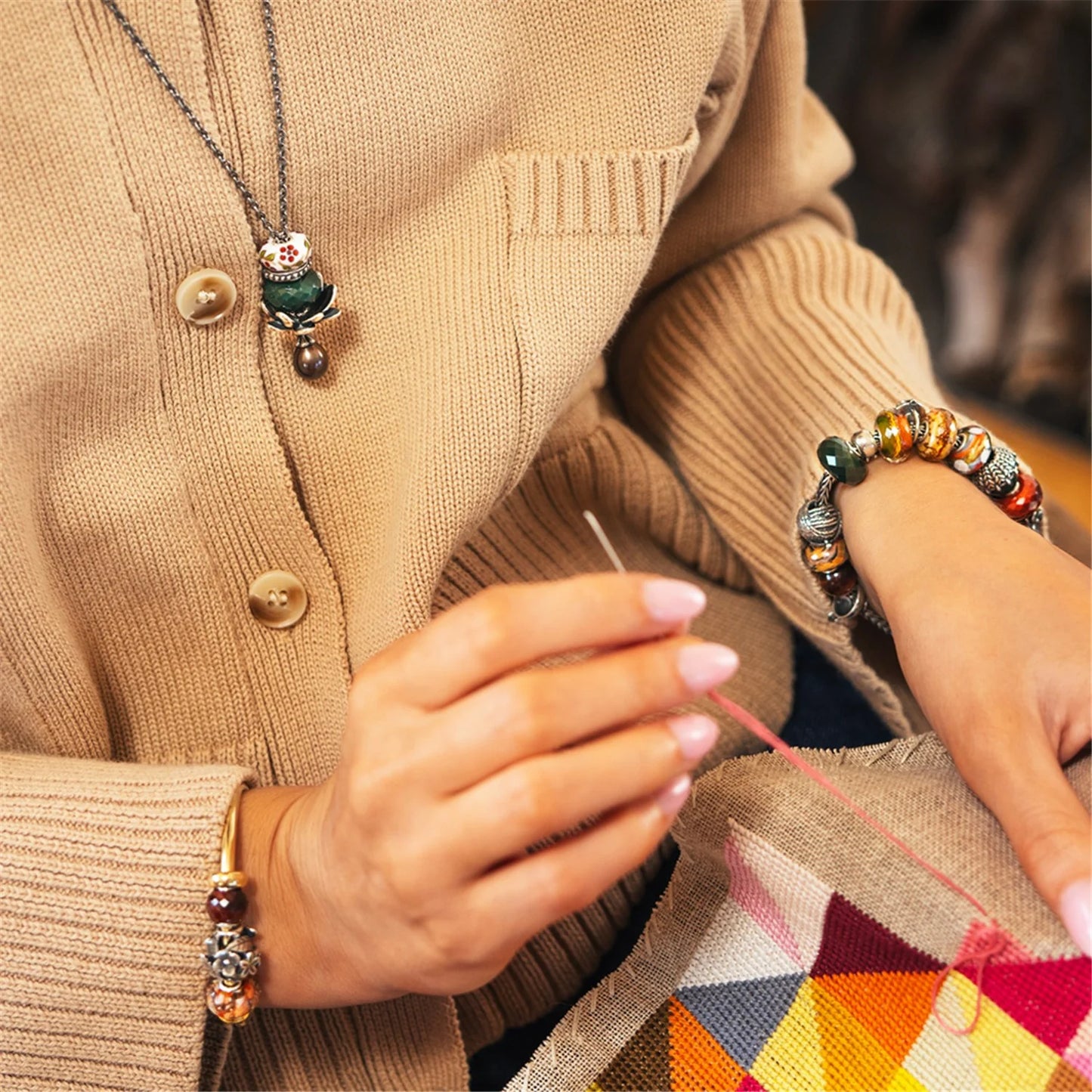 Silver Bead Ring Butterfly in Flight THUN by Trollbeads® - I Love Freedom TAGBE-10242EC