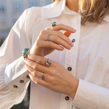 Anello Trollbeads Anello Fiori Selvatic TAGRI-00551