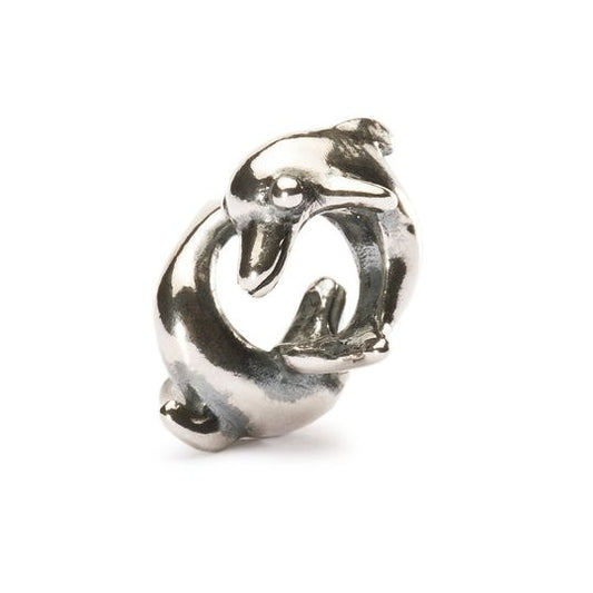 Trollbeads Playful Dolphins Bead TAGBE-00233