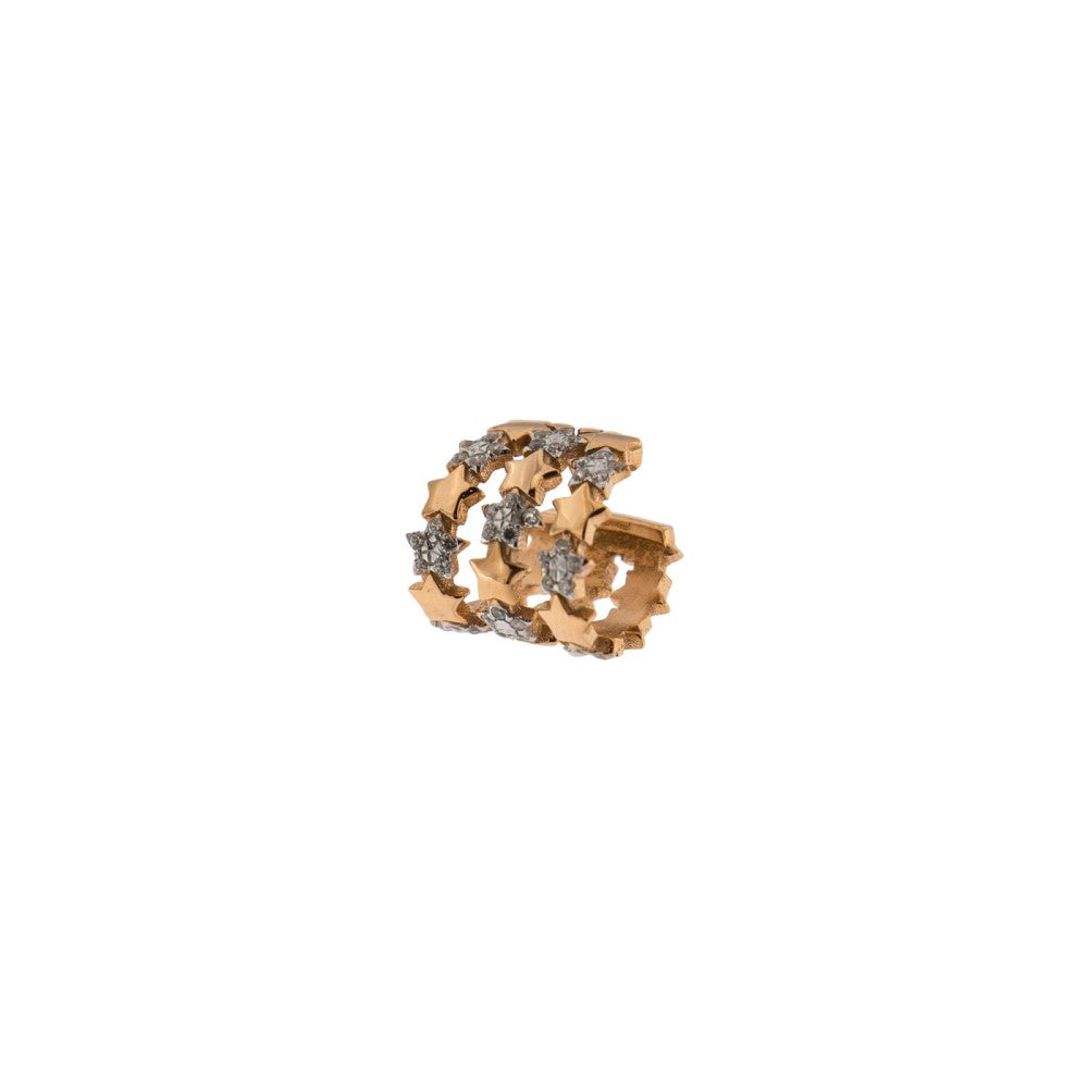 Earcuff Rue Des Mille 3 Wires Alternating Stars ORZ006EAR3FSTE