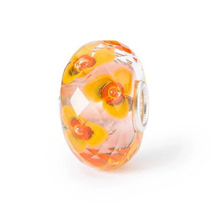 Bead Trollbeads Fiori dal Cuore TGLBE-30089