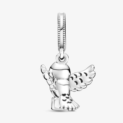 Pandora Harry Potter Hedwig the Owl Pendant Charm 799123C01