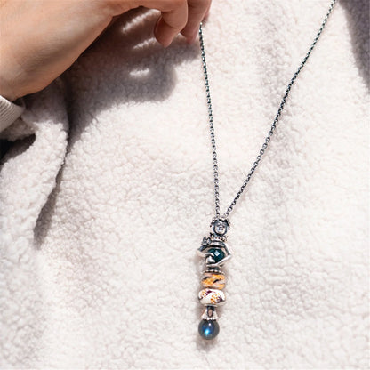 Bead Trollbeads Cuore d'Ambra TGLBE-30166