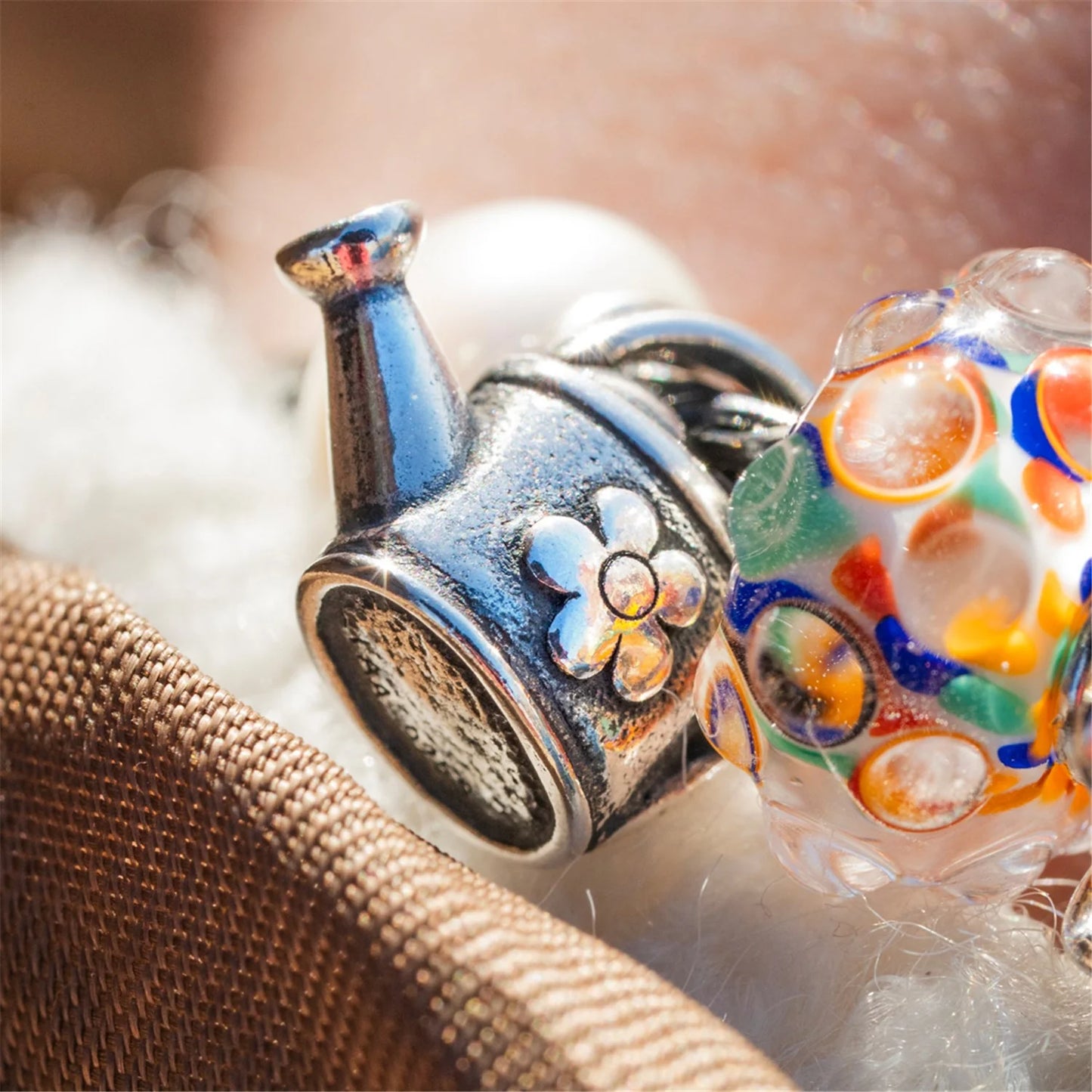 Bead Trollbeads Semi della Felicità TGLBE-20405