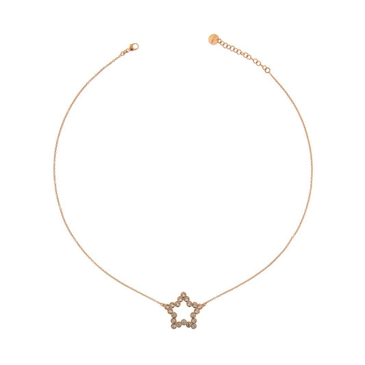 Girocollo Catenella Rue Des Mille Stella Zirconi GRZ-006 CAST STE