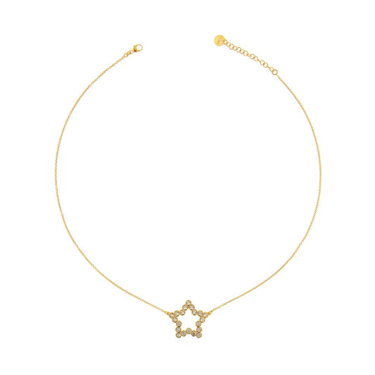 Girocollo Catenella Rue Des Mille Stella Zirconi GRZ-006 CAST STE