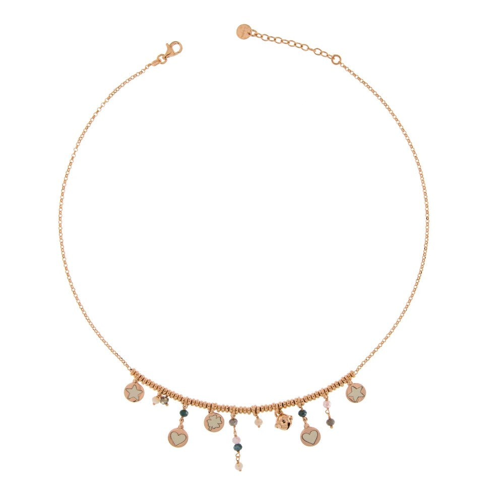 Rue Des Mille Gipsy Chic Medallion Necklace Vol. 3 GR-GIP 02