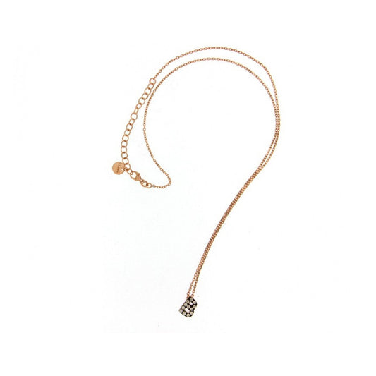 Girocollo Rue des Mille Stardust Lettera con Zirconi grz_B_champagne