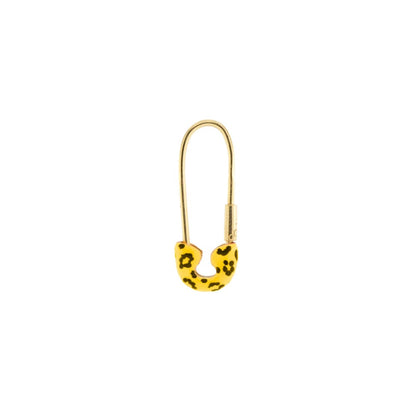 Mono Orecchino Spilla Rue Des Mille Jungle Tribe Smalto Maculato ORJ-05