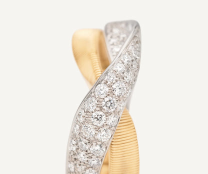 Marrakech 18k Yellow Gold 2 Strand Diamond Crossover Ring 1189907008 1512x