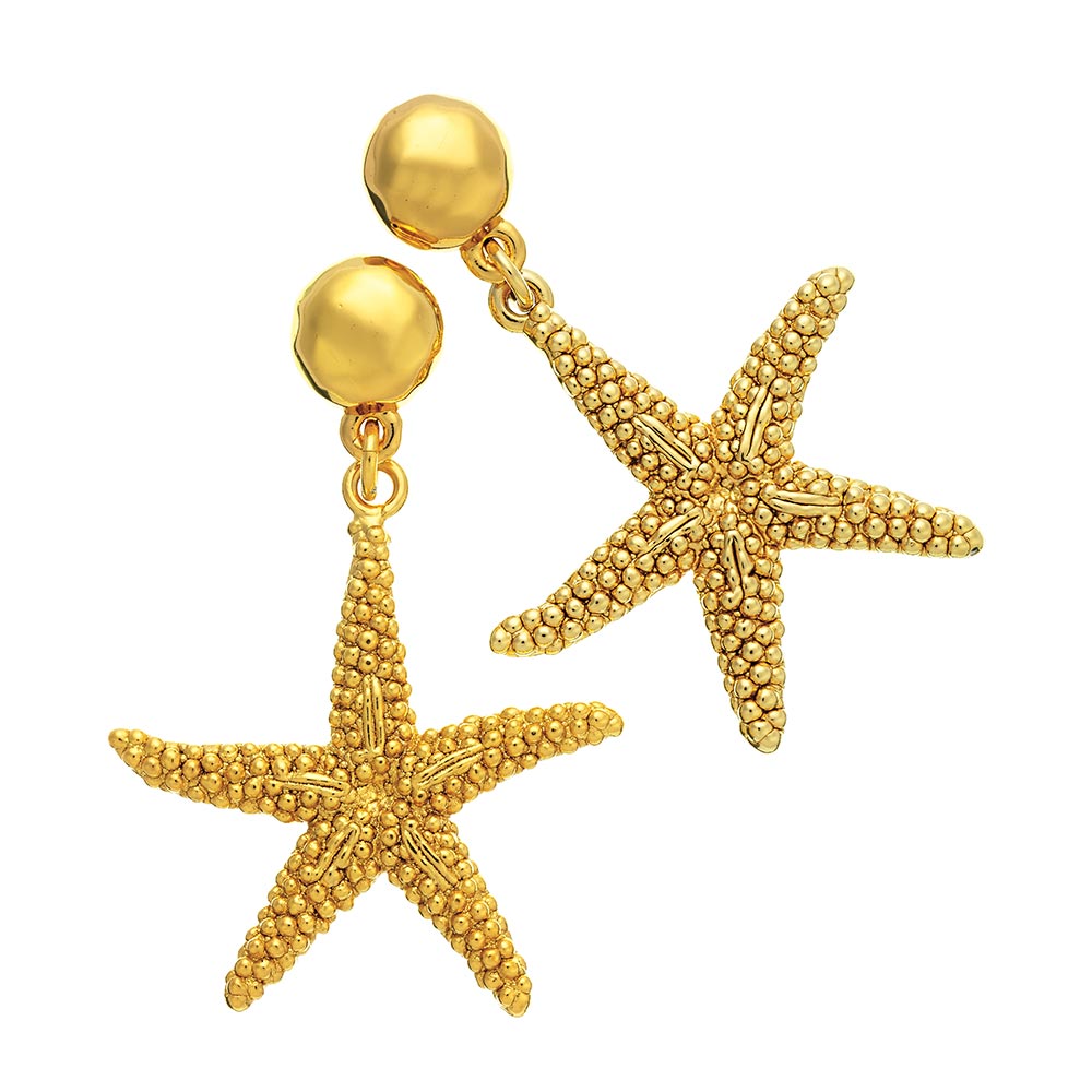 Orecchini stella marina grandi Giovanni Raspini 08995