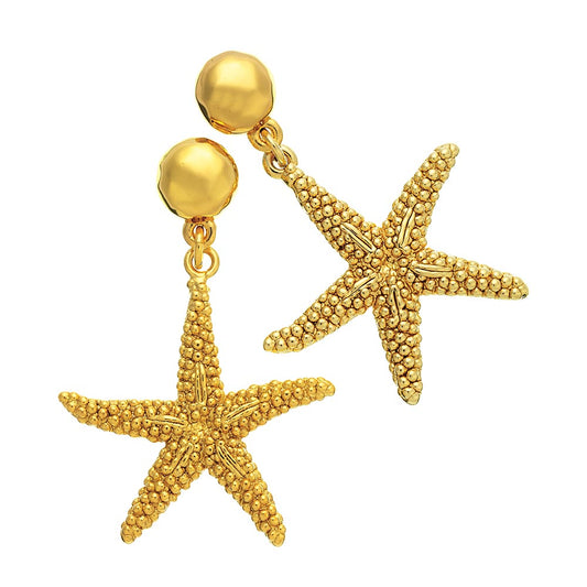 Orecchini stella marina grandi Giovanni Raspini 08995