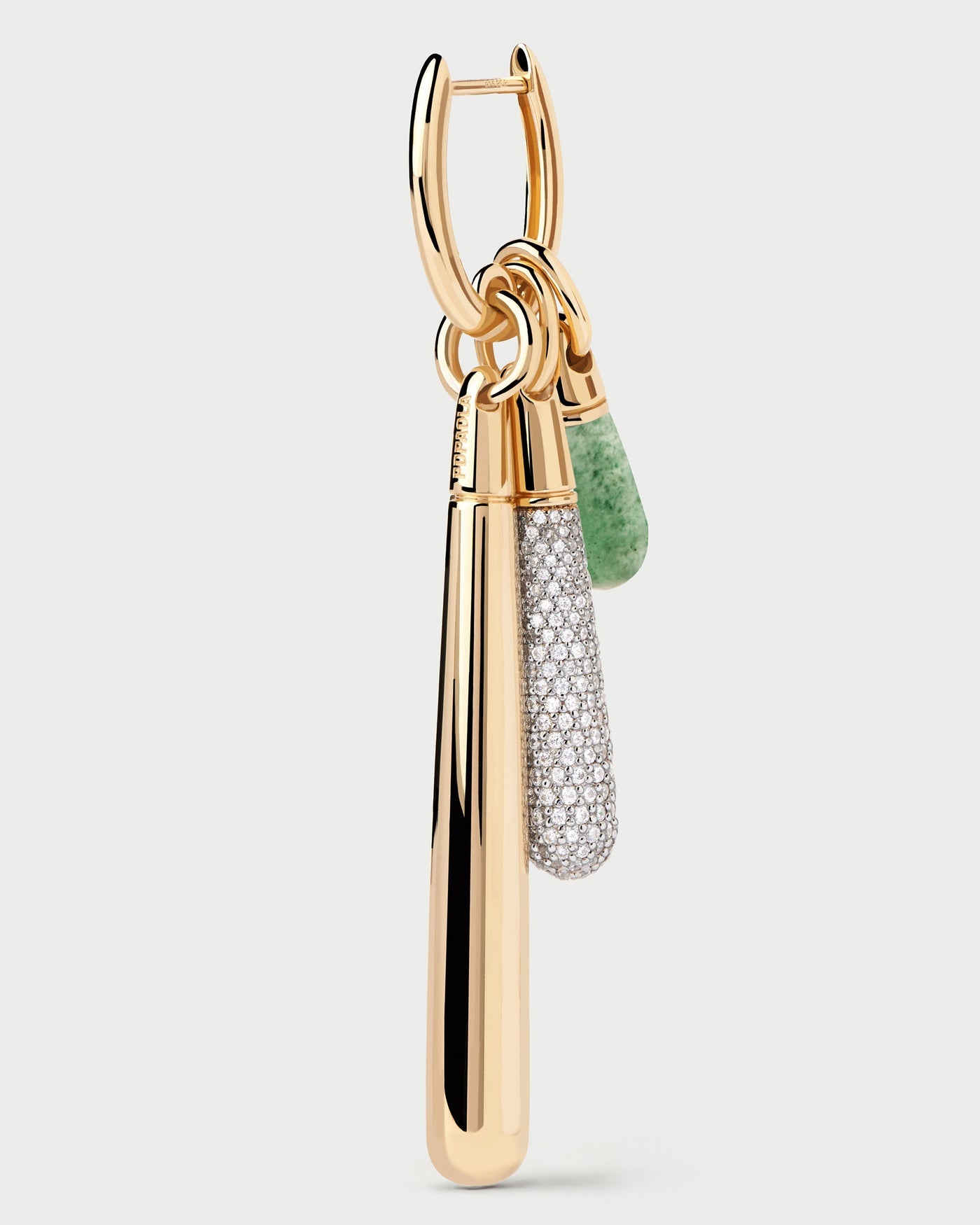 Ciondolo PD PAOLA Green Aventurine Drop Pendant COB1-791-U