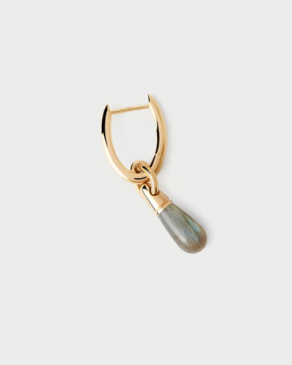 Piercing PD PAOLA Labradorite Jupiter Single Hoop PGB1-096-U
