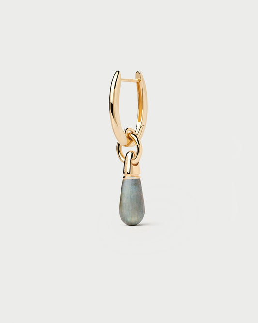 Piercing PD PAOLA Labradorite Jupiter Single Hoop PGB1-096-U