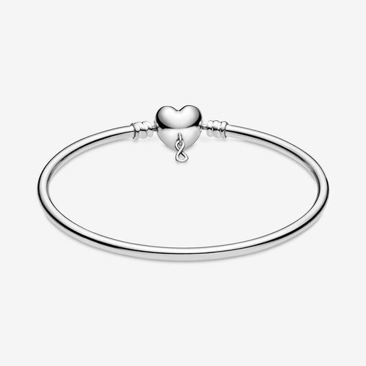 Pandora Moments Rigid Bracelet Forever Love 598891C00