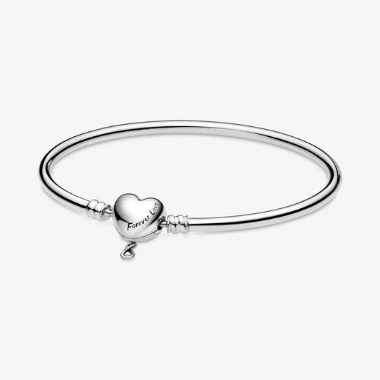 Pandora Moments Rigid Bracelet Forever Love 598891C00