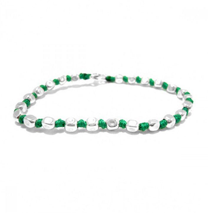 Spadarella SPBR27 Unisex Bracelet with Silver Balls in Various Sizes (5 mm + 7 mm Balls) of Length 17 cm, Silver Spadarella SPBR27 Unisex Bracelet with Silver Balls in Various Sizes (5 mm + 7 mm Balls) of Length 17 cm, Silver