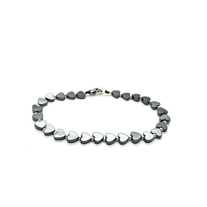 Bracciale Spadarella Spadino Cuori Ematite SPBR245