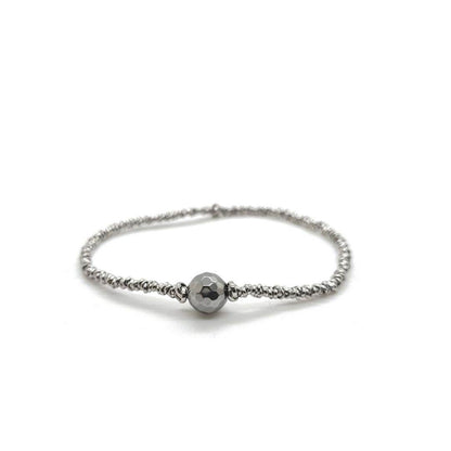 Bracciale spadino elastico con pietra - SPBR428