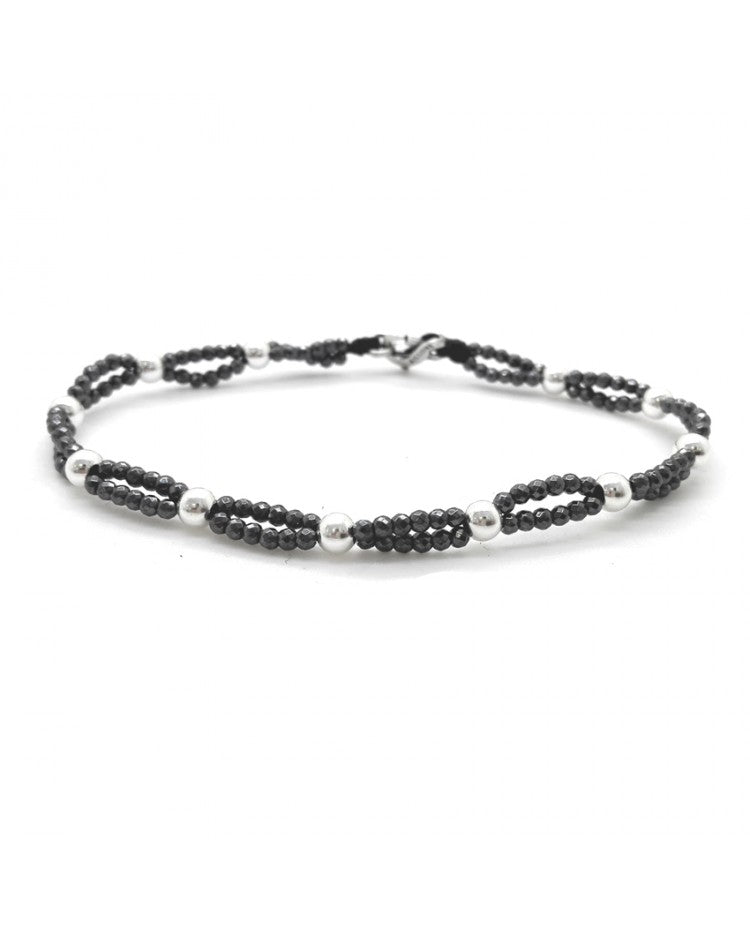 Bracciale Spadarella Anellini Ematite – SPBR486