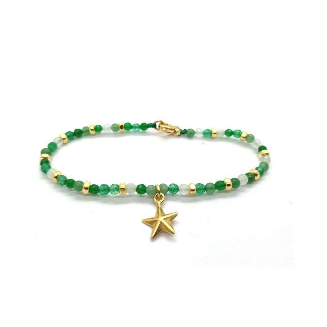 Bracciale Spadarella spadino pietre con stella - SPBR604