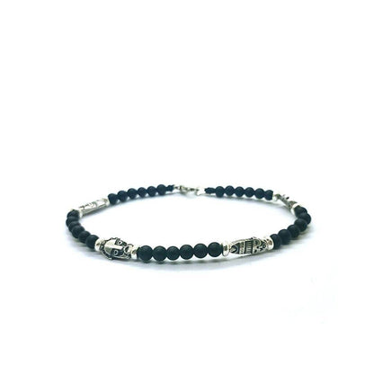 Bracciale Spadarella spadino Volti tribali - SPBR699