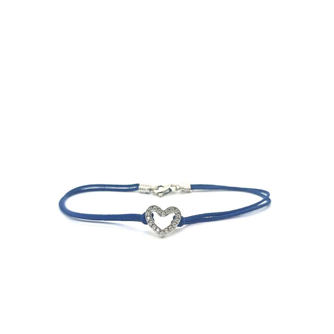 Bracciale Spadarella spadino cuore zirconi - SPBR704