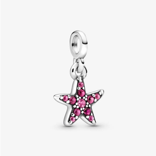 Mini Charm Pandora Pendente La Mia Stella Marina Rosa 799011C01
