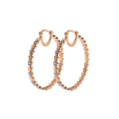 Orecchini a Paio Rue Des Mille Stelle Alternate Diametro 4 ORZ-006 D4 STE