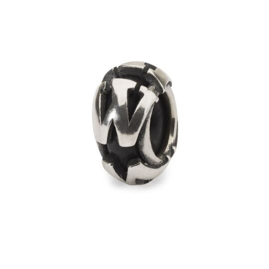 Bead Trollbeads Stop Lettera W TAGBE-10232
