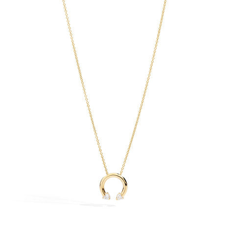 Girocollo Recarlo Anniversary More Girocollo Oro Giallo e Diamanti P86FA010/G012-45