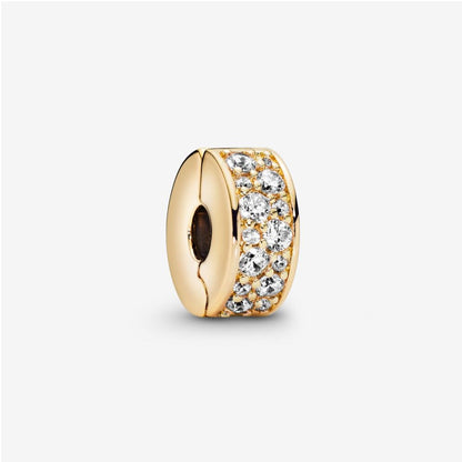Pandora clip with pavé 768658C01