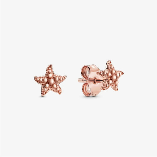 Pandora Starfish Stud Earrings with Balls 288956C00