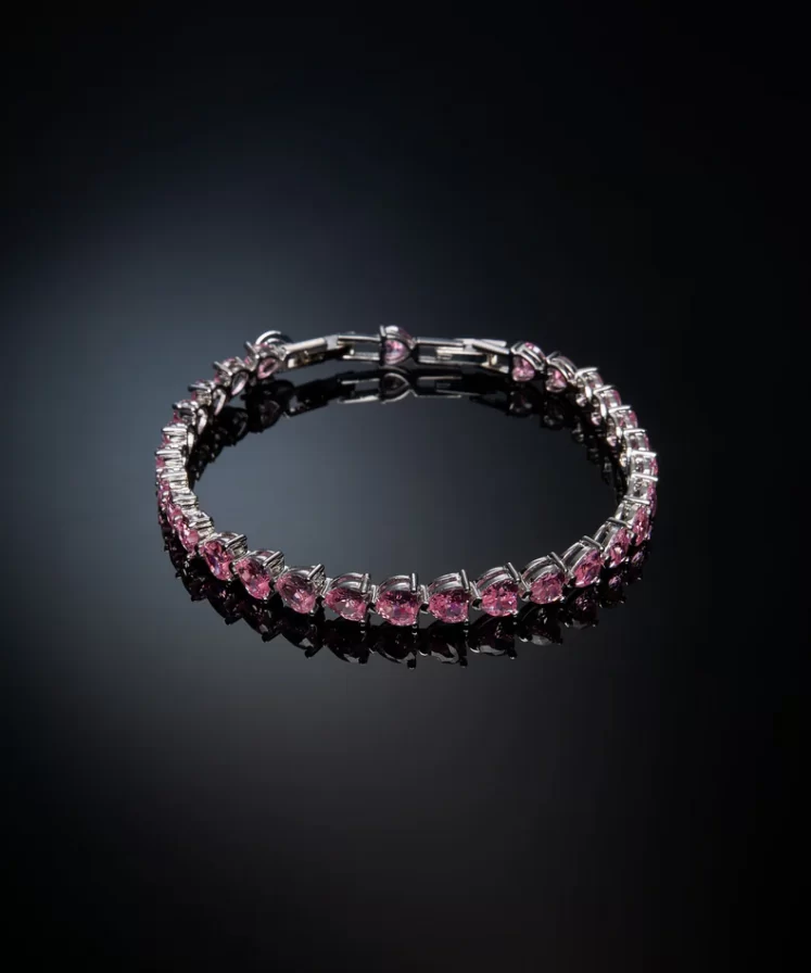 J19auv45 Bracelet Tennispinkheart.1 900x