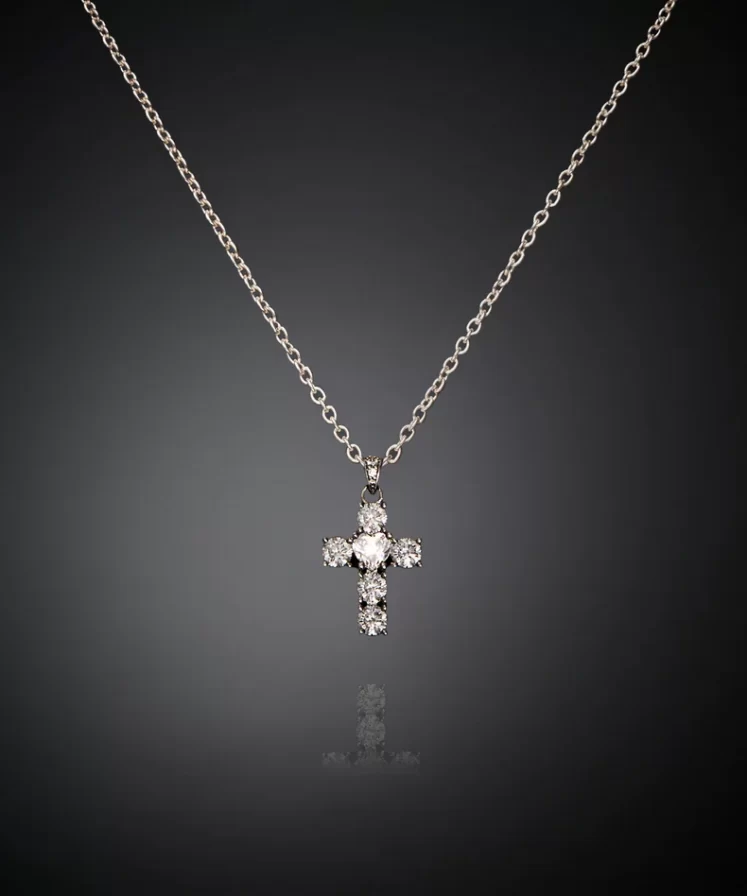 J19awc03 Croci Necklace Silver.1 900x