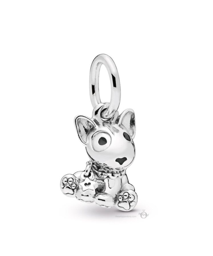 PANDORA 798010EN16 Bull Terrier Dog Pendant