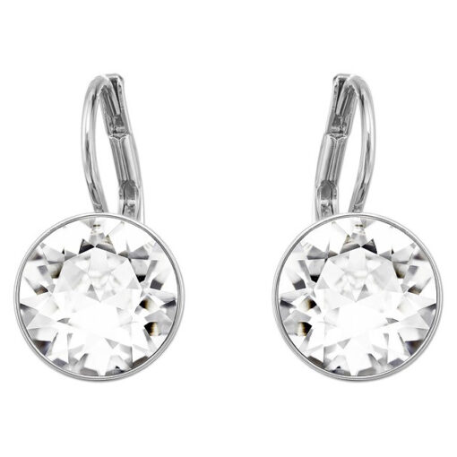 Swarovski Bella Mini Pierced Earrings White Rhodium Plating 5085608 W600