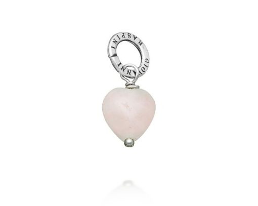 Charm Giovanni Raspini Cuore Quarzo Rosa 11628 60477 Zoom