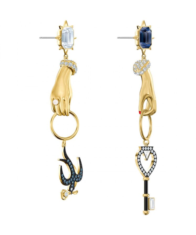 orecchini tarot magic gioielli swarovski placcatura oro 5482975