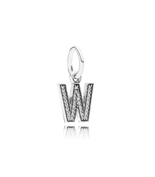 pandora charm con pendente w 791335cz